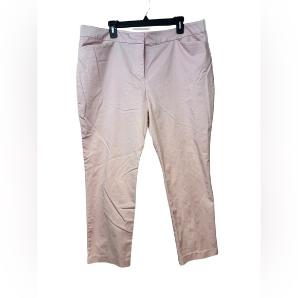 Liz Claiborne Emma Pants Blush Pink Size 1X - Picture 1 of 13